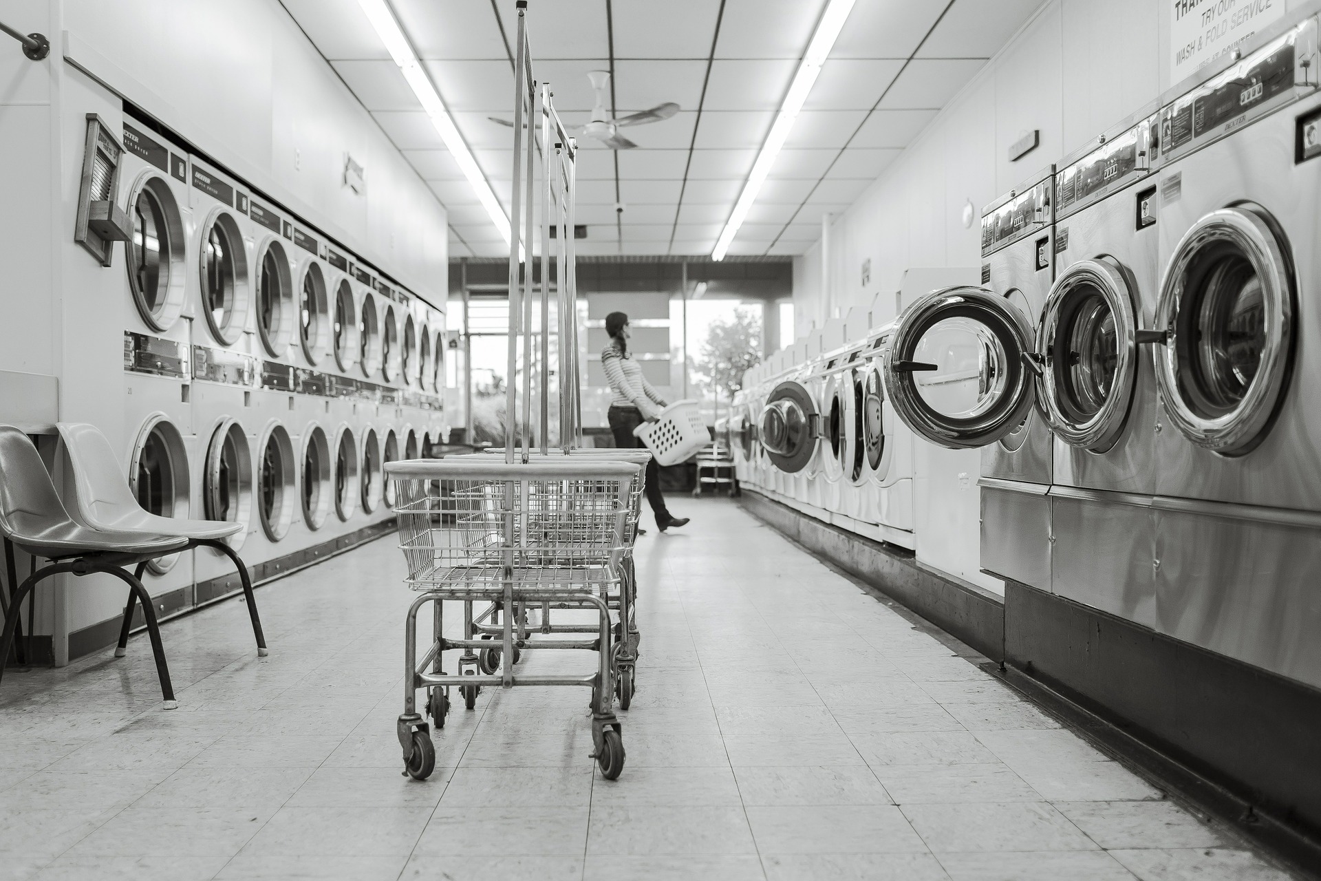 Samoobslužné prádelny v Česku nachází stále více příznivců